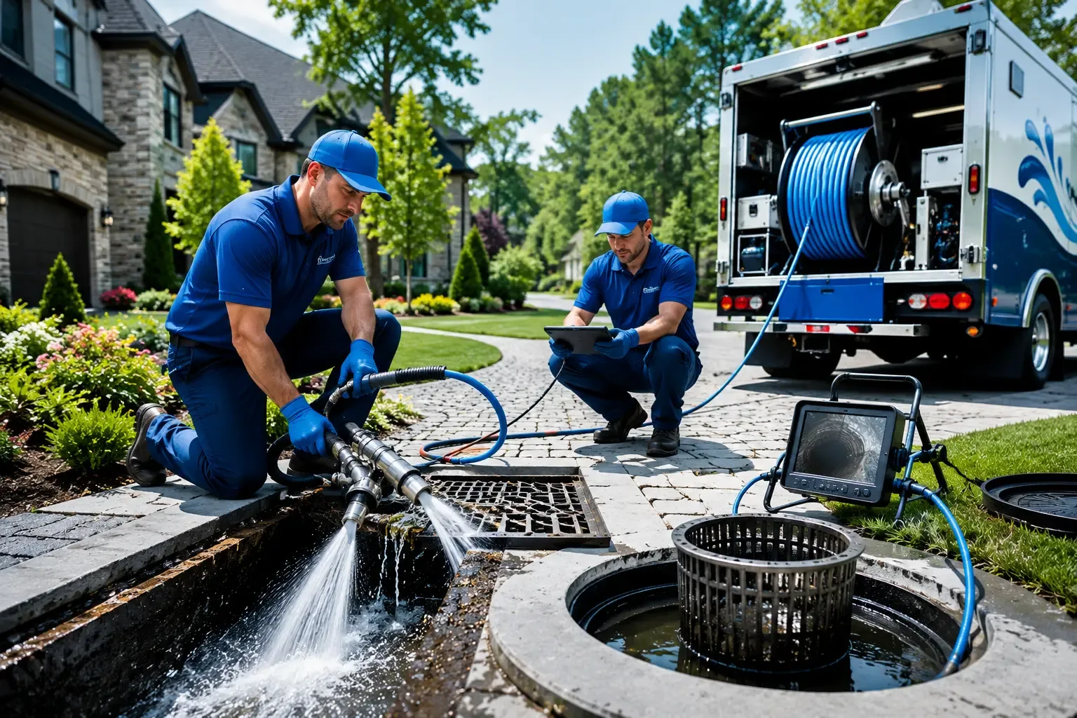 Local outdoor drain cleaning professionals in Clute, TX